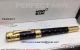 Perfect Replica Newest Montblanc Special Edition Fountain Pen Black & Gold Barrel (2)_th.jpg